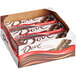 A white box of individually wrapped DOVE Dark Chocolate bars.