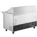 Avantco SS-PT-60M-C 60" 2 Door Mega Top Stainless Steel Refrigerated Sandwich Prep Table with 11 1/2" Cutting Board Main Thumbnail 4