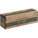 A cardboard box with green and white text reading "EcoChoice 12" x 500' Food Service Standard Recycled Aluminum Foil Roll"