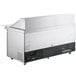 Avantco SS-PT-71M-AC 70" ADA Height 3 Door Stainless Steel Mega Top / Cutting Top Refrigerated Sandwich Prep Table with 11 1/2" Cutting Board Main Thumbnail 3