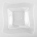 Fineline Wavetrends 112-CL Clear Plastic Bowl 12 oz. - 120/Case Main Thumbnail 3