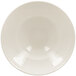 A RAK Porcelain ivory porcelain plate with a circular pattern on the rim.