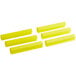 A close up of yellow plastic Baker's Mark sheet pan clips.
