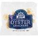 A package of Zesta New England Style Oyster Crackers with a blue and white label.
