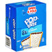 A blue box of Pop-Tarts Frosted Blueberry Toaster Pastries.