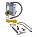 A ProTeam GoFit backpack vacuum with Xover Performance telescoping wand kit and hose.