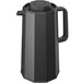 A black Zojirushi vacuum carafe with a handle.
