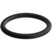 A black rubber O-ring for a Noble Warewashing dishwasher heating element.