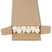 A cardboard box with 12 ivory Will & Baumer taper candles inside.