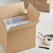 A Lavex cardboard shipping box.