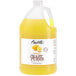 A white jug of Amoretti Lemon Craft Puree with a white label.