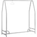 An Advance Tabco stainless steel cleanroom garment rack.