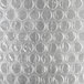 A close-up of a Pregis medium perforated bubble roll