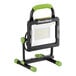 A PowerSmith LED work light with a green and black body.