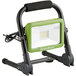 A green and black PowerSmith LED work light with a handle.