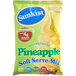 A bag of Sunkist Pineapple Soft Serve Mix on a white background.
