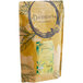 A brown bag of Davidson's Organic Silver Needles loose leaf tea with green and yellow design.