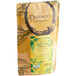 A brown bag of Davidson's Organic French Vanilla Essence Loose Leaf Tea with a label.