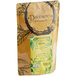A brown bag of Davidson's Organic Kukicha Loose Leaf Tea with a yellow label.