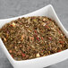 A bowl of Davidson's Organic Spicy Mint Herbal loose leaf tea.