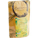 A brown bag of Davidson's Organic Autumn Fruit and Flowers herbal loose leaf tea with green and yellow text.