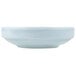 A blue jade melamine bowl with a white background.