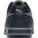 A black Puma Airtwist Low women's athletic shoe with a grey sole.
