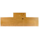 Cal-Mil 1449-99 32" x 11 1/2" Rustic Pine Shelf for 3 Tier Frame Riser Main Thumbnail 3