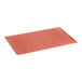 A red rectangular Choice rubber mat with holes.
