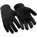 A pair of black RefrigiWear glove liners.