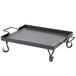 American Metalcraft GS16 1/2 Size Wrought Iron Griddle with Stand Main Thumbnail 4