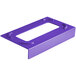 A purple rectangular plastic Pan Stacker.
