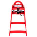Koala Kare KB105-03 Red Designer High Chair - Assembled Main Thumbnail 3