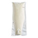 A white plastic bag of Oikos Pro Vanilla Greek Yogurt with a cap.