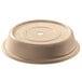 Cambro 1202CW133 Camwear 12 1/8" Beige Camcover Plate Cover - 12/Case Main Thumbnail 1