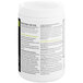 A white container of National Chemicals Inc. BTF Chlor-Tab Bar Glass Sanitizer Tablets with black and yellow text on the label.