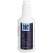 A white bottle of National Chemicals Inc. BLC Beverage Line System Cleaner with a blue label.