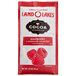 A red and white Land O Lakes Cocoa Classics Raspberry and Chocolate packet with a label.