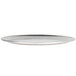 An American Metalcraft heavy weight aluminum coupe pizza pan with a white background.