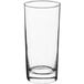An Acopa cylindrical clear glass vase.