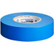 A roll of Shurtape blue general purpose electrical tape.