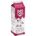 A carton of Island Oasis Red Raspberry Frozen Beverage Mix on a white background.