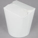SmartServ 16SSPLAINM 16 oz. White Microwavable Paper Take-Out Container - 25/Pack Main Thumbnail 2