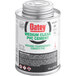 An 8 oz. can of Oatey medium clear PVC cement with a white label.