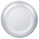 An American Metalcraft aluminum seafood tray with a round rim on a white background.
