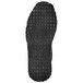 The black sole of a Reebok Work Harman athletic shoe with a square pattern.