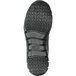 The sole of a black Reebok Work Sublite mid-athletic shoe.