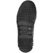 The black rubber sole of a Reebok Work Sublite women's athletic shoe.