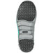 The gray sole of a Reebok Work Sublite women's shoe.