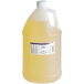 A white jug of yellow LorAnn Oils Lychee Super Strength Flavor.